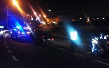 Imagen del suceso registrado esta noche en El Calero (Foto TA)