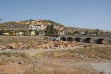 Imagen de archivo del Barranco de Telde a la altura de los Siete Puentes (Foto TA)