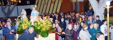 Momento de la procesión (Foto Antonio Alí)