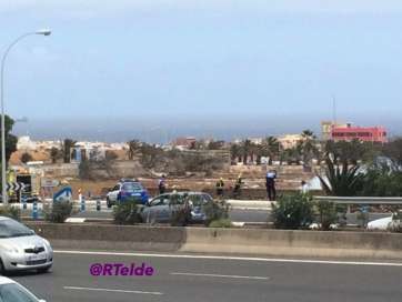 Imagen del incidente (Foto @RTelde)