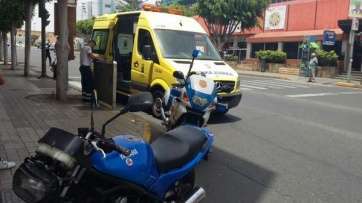 Imagen del accidente (Foto TA)