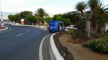 Imagen del lugar en el que se produjo el atropello (Foto TA)