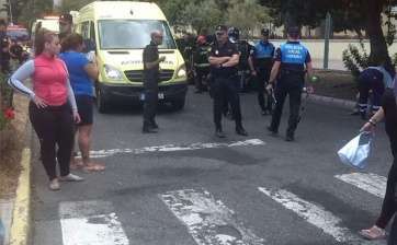 Imagen del trágico suceso (Foto TA)