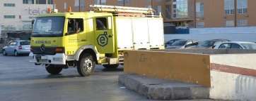 Los bomberos del Consorcio de Gran Canaria, esta tarde tras finalizar su intervención en Arnao (Foto TA)