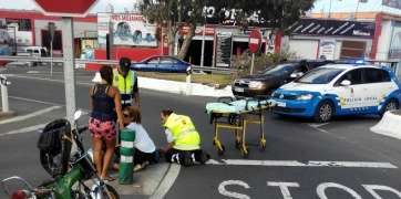 Imagen de los recursos de emergencia actuando en el lugar (Foto TA)