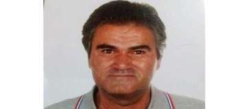 Cartel con foto de Marcos Luján distribuido por sus familiares (Foto TA)