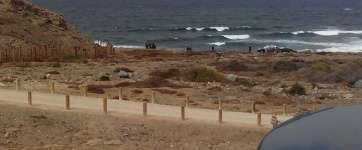 Imagen de los efectivos de emergencia en el lugar de los hechos (Foto TA)