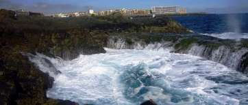 Imagen de archivo del bufadero de La Garita (Foto TA)