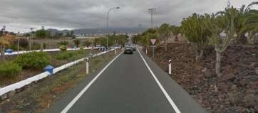 Vía en la que tuvo lugar el accidente (Foto Google Maps)