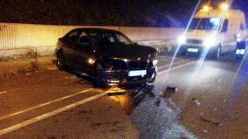 El coche abandonado (Foto TA)