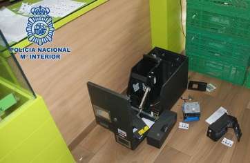 Imágenes del material incautado por la Policía Nacional (Foto TA)