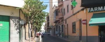 Calle de Navarra, donde se produjo el intento de robo (Foto TA)