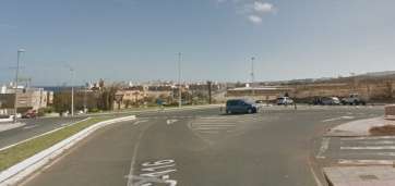 Sector donde se produjo el accidente (Foto TA)