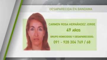 Retrato de Carmen Rosa Hernández Jorge difundido por la Policía Nacional (Foto TA)