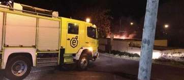 Imagen de incendio captada hace unos minutos (Foto TA)