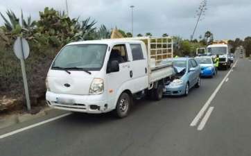 Imagen del suceso, registrado hace tan solo unos minutos (Foto TA)