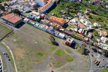 Vista aérea del sector donde ocurrieron los hechos (Foto Antonio Alí)