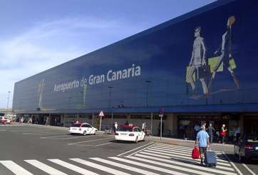 Terminal del Aeropuerto de Gran Canaria, en Gando-Telde (Foto TA)
