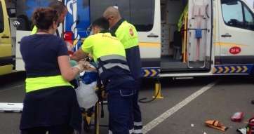 Pese a los esfuerzos de los servicios sanitarios, el hombre falleció en el Hospital Insular (Foto TA)