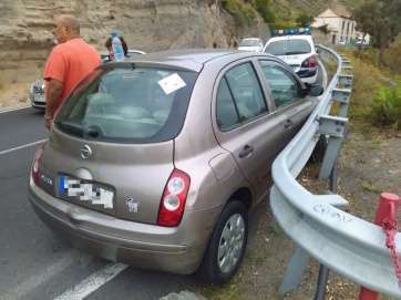 Imagen del accidente (Foto TA)