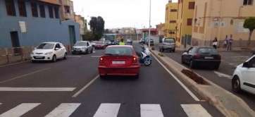 Imagen de uno de los vehículos involucrados en el accidente (Foto TA)