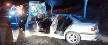 El coche siniestrado (Foto TA)