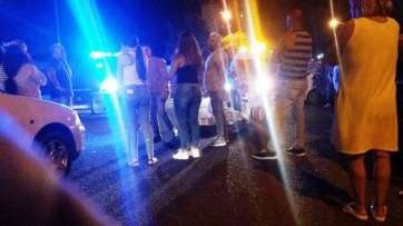 El accidente tuvo lugar el pasado viernes por la noche en la calle de Manuel Alemán Álamo (Foto TA)