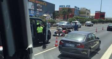 Imagen del atropello (Foto TA)