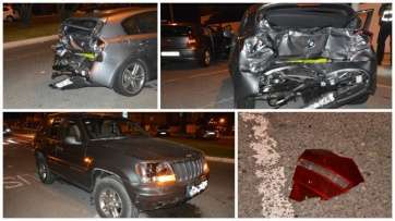Vehículos implicados en el accidente (Foto TA)