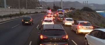 Imagen del lugar donde se produjo el accidente (Foto TA)