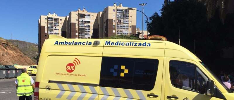 Imagen de archivo de una intervención del SUC en el Valle de Jinámar (Foto TA)