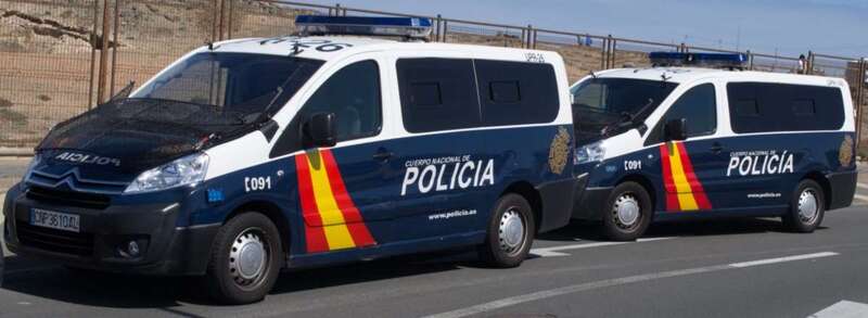 Imagen de archivo de una intervención de la Policía Nacional en Telde (Foto TA)