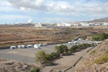 Imagen del camping de Salinetas (Foto TA)