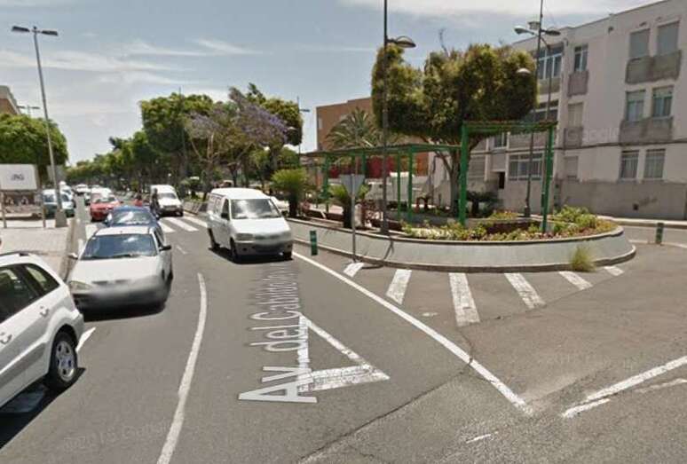 Sector donde se produjo el accidente (Foto Google Maps)