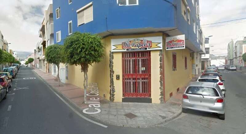 Local asaltado en Los Llanos el pasado fin de semana (Foto TA)