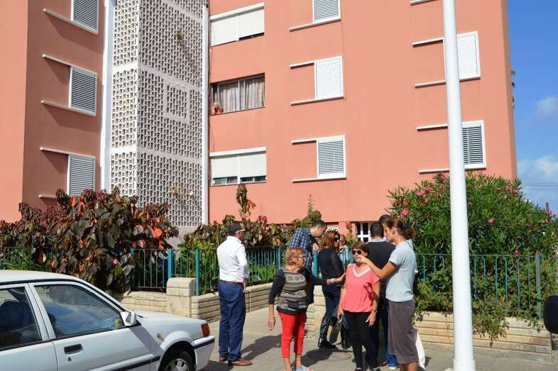 Imagen de archivo de los bloques de viviendas de Las Remudas (Foto TA)