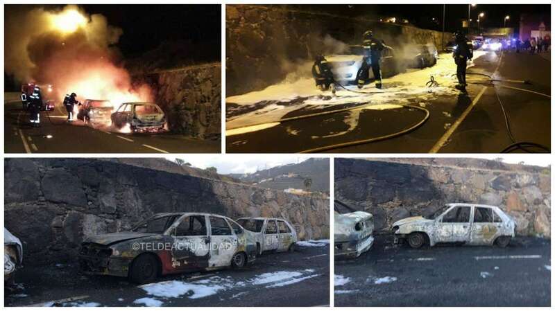 Vehículo de bomberos del parque zonal de Telde (Foto TA)