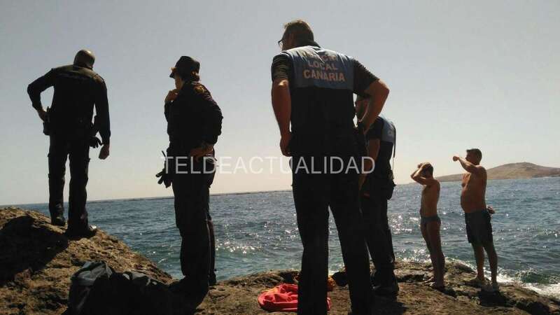 Un amplio dispositivo se desplegó en la zona para tratar de rescatar a José Carreño Hernández (Foto TA)