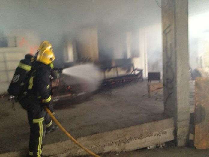 Imagen de archivo de una intervención de los bomberos (Foto TA)