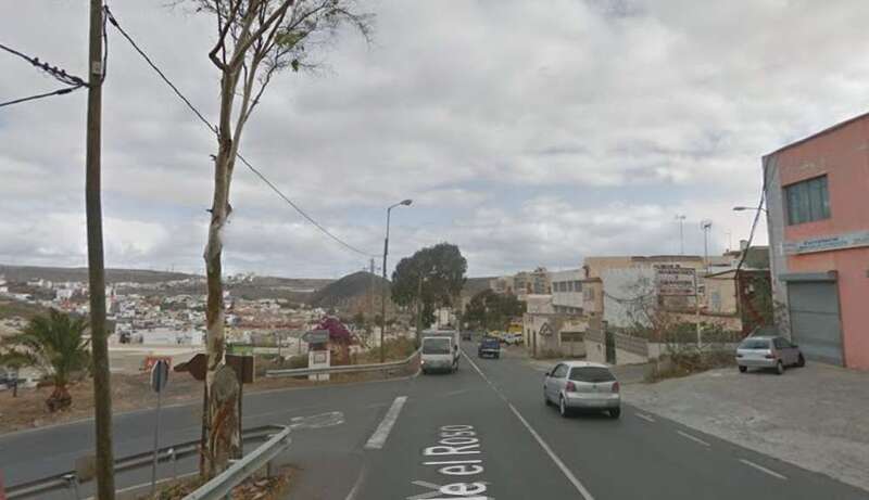 Sector donde ocurrió el accidente (Foto TA)