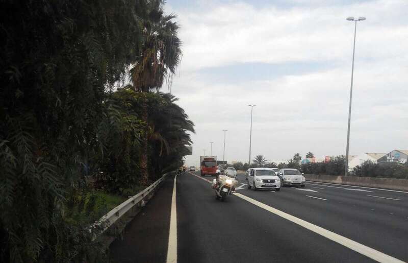 Imagen de archivo de la zona en la que se acaba de producir el incidente (Foto TA)