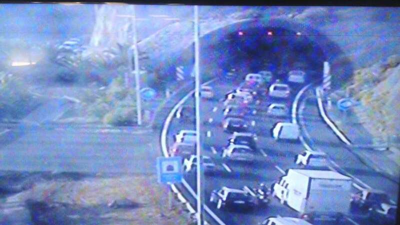 Imagen del servicio de Carreteras (Foto TA)