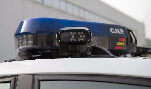 Sirena de un coche del CNP (Foto TA)