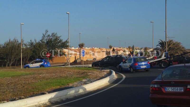 Imagen del siniestro (Foto TA)