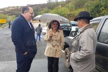 Cazadores, esta mañana a primera hora (Foto Francisco J. Santana)