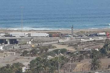 Dos accidentes consecutivos vuelven a colapsar la GC-1 en dirección sur (Foto TA)