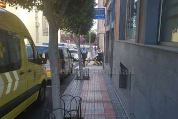 Una mujer de mediana edad, atropellada en un paseo de peatones de San Juan-Telde (Foto TA)