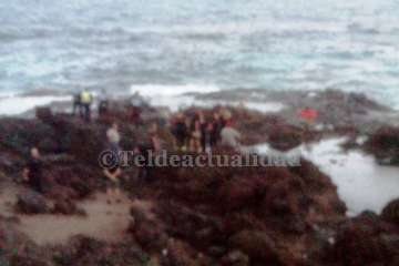 Labores de búsqueda e izado del cuerpo del joven (Foto TA y Antonio Alí)