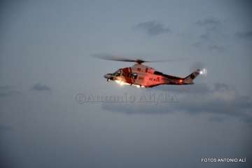 Labores de búsqueda e izado del cuerpo del joven (Foto TA y Antonio Alí)