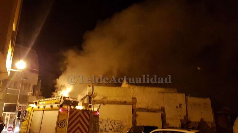 El incendio afectó a una vivienda de la calle de Ruiz (Foto TA)